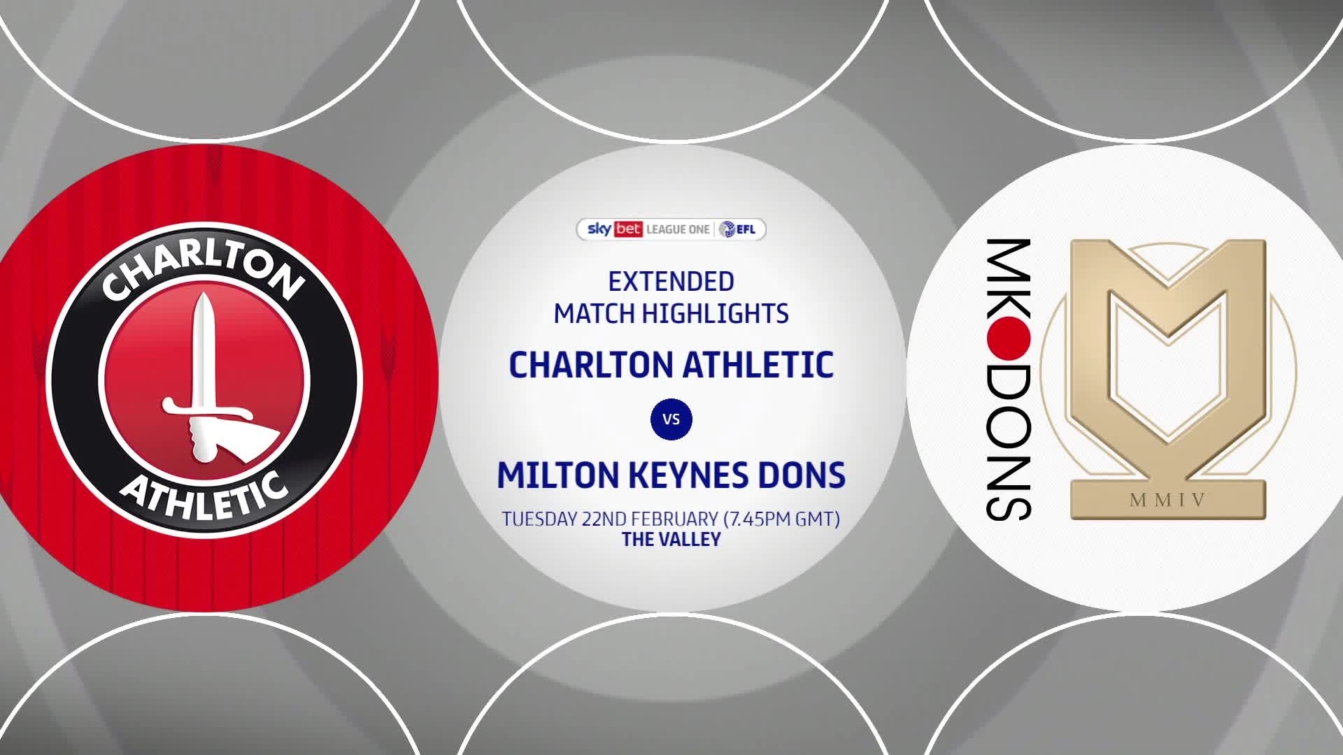 HIGHLIGHTS | Charlton 0 MK Dons 2 (February 2022)