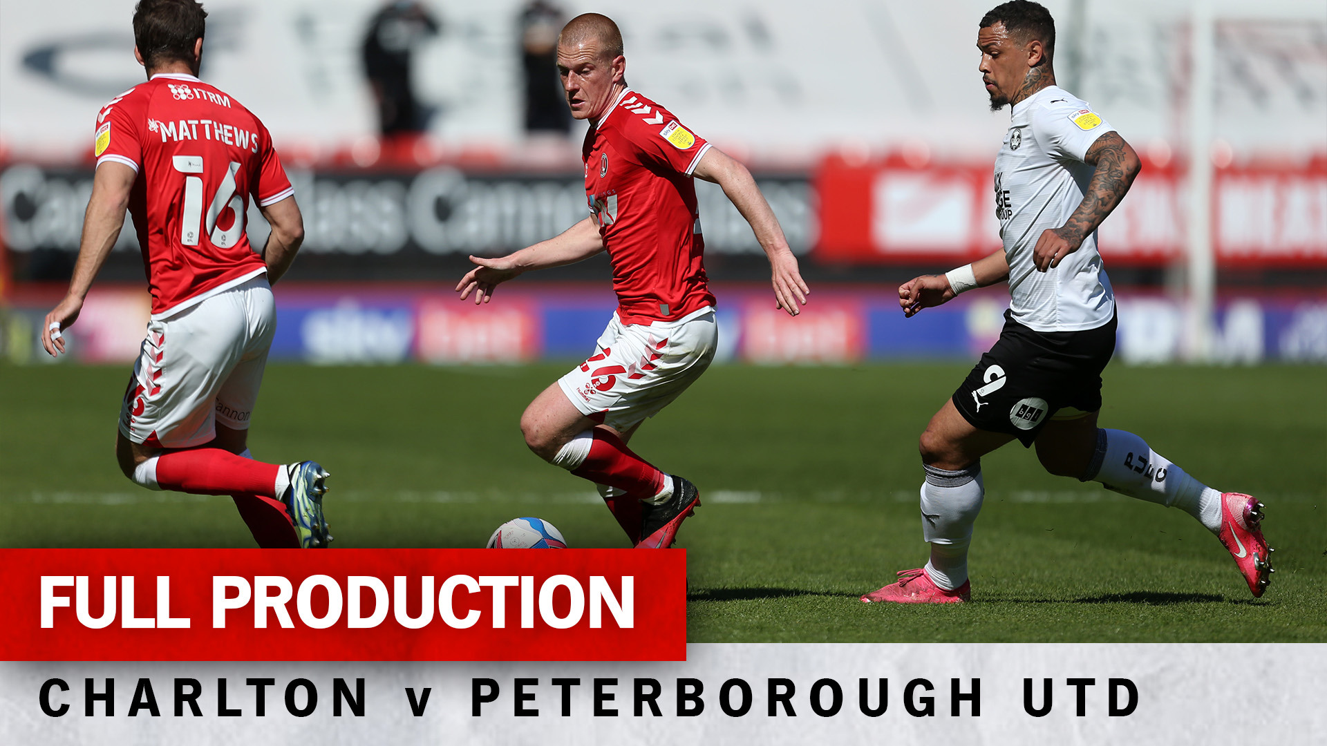 Charlton TV | Full broadcast - Peterborough United (h) (April 2021)