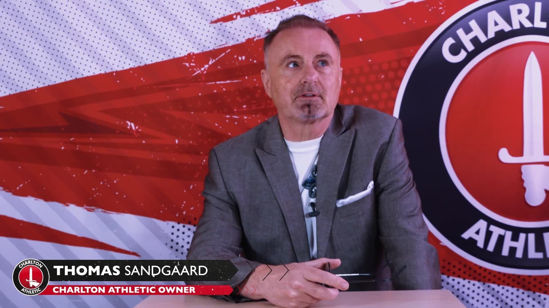 Thomas Sandgaard speaks to CharltonTV (April 2022)