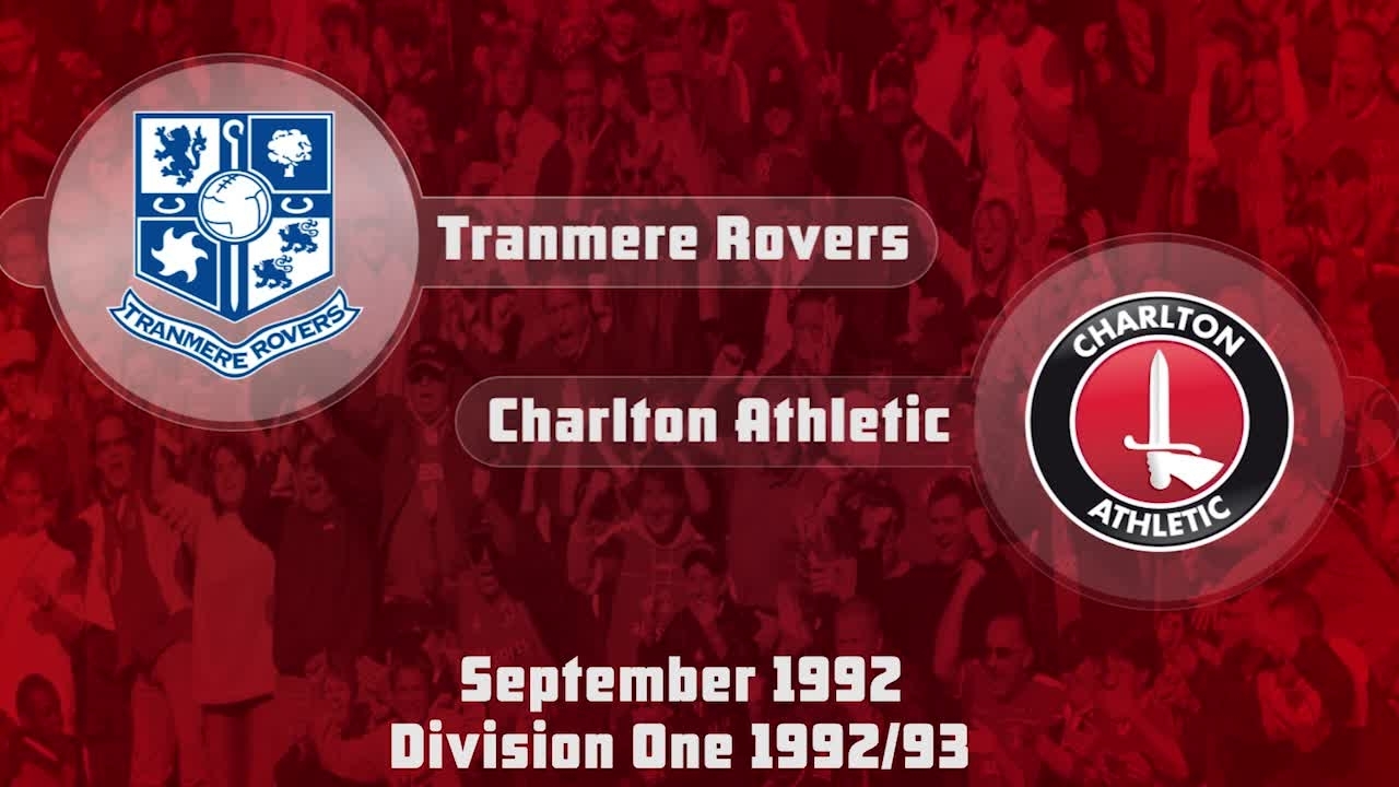 10 HIGHLIGHTS | Tranmere 0 Charlton 0 (Sept 1992)