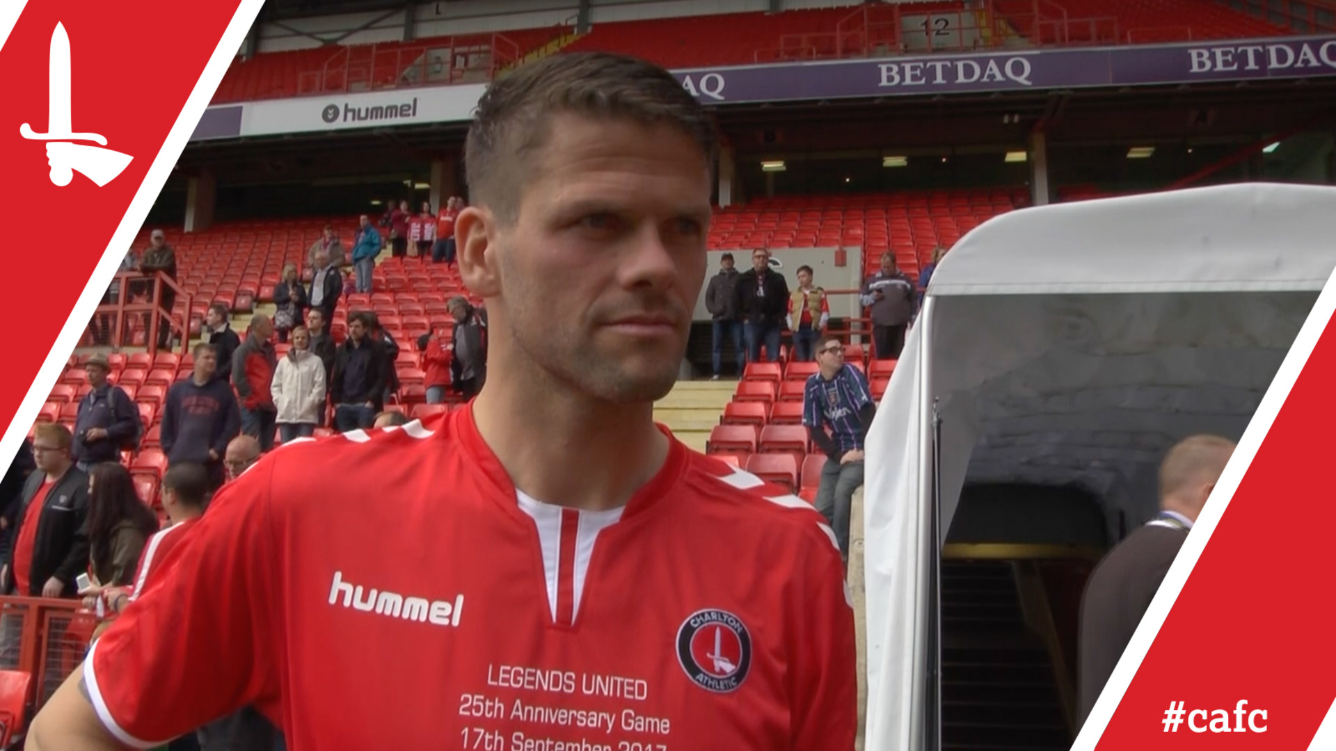 LEGENDS UNITED | Hermann Hreiðarsson delighted to be back at The Valley