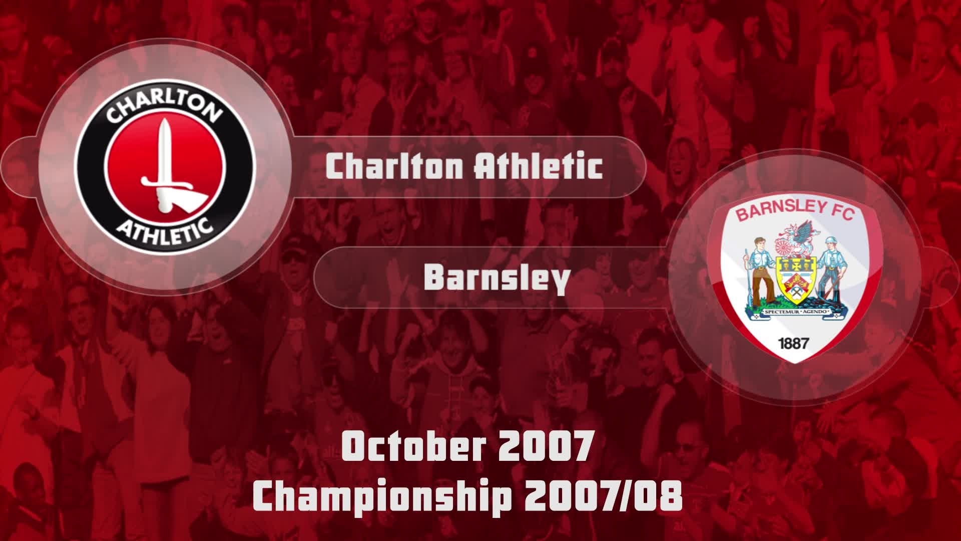 13 HIGHLIGHTS | Charlton 1 Barnsley 1 (Oct 2007)