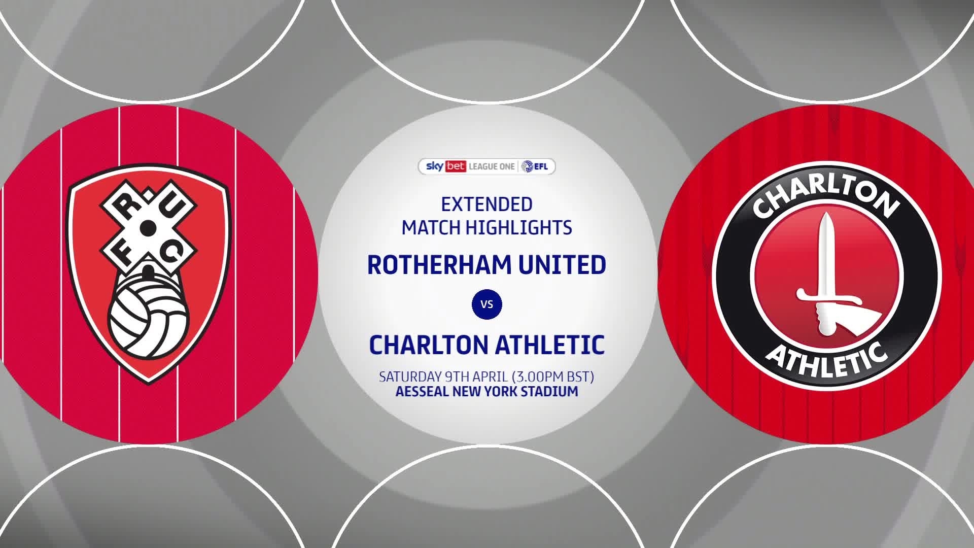 HIGHLIGHTS | Rotherham 0 Charlton 1 (April 2022)