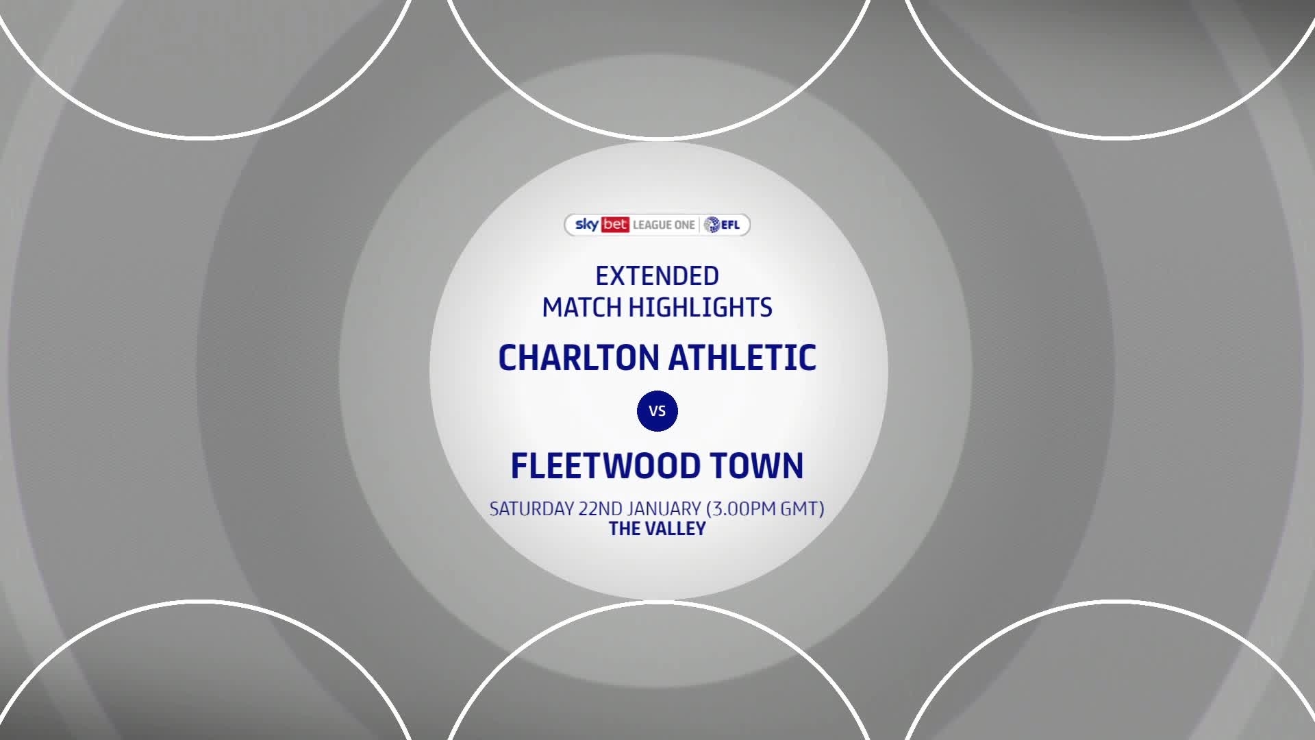 HIGHLIGHTS | Charlton 2 Fleetwood 0 (January 2022)