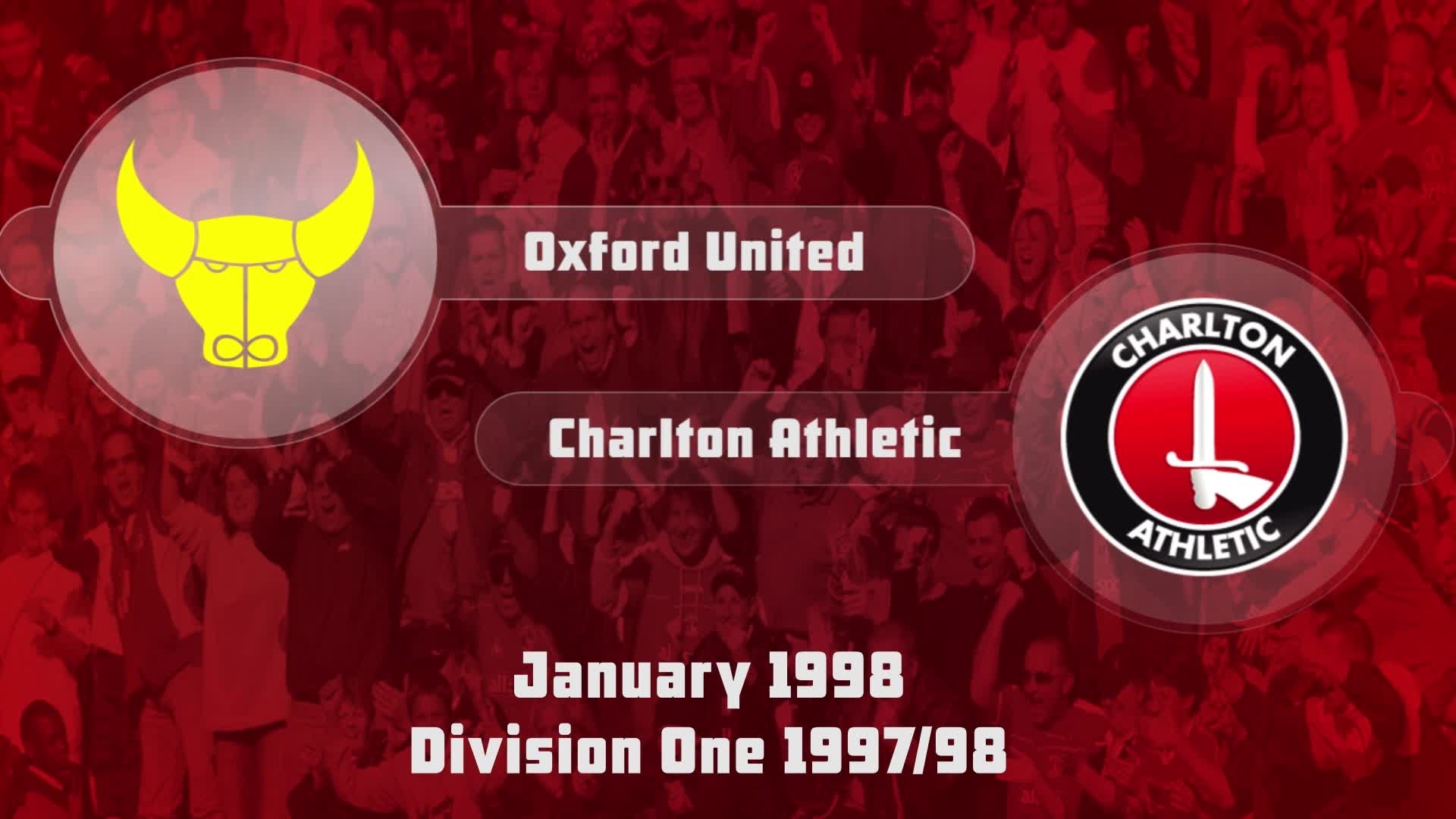 30 HIGHLIGHTS | Oxford 1 Charlton 2 (Jan 1998)