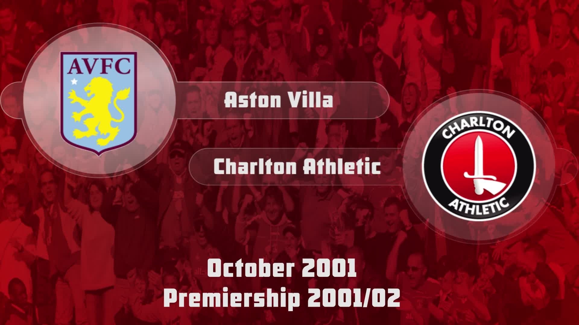 11| HIGHLIGHTS | Aston Villa 1 Charlton 0 (Oct 2001)