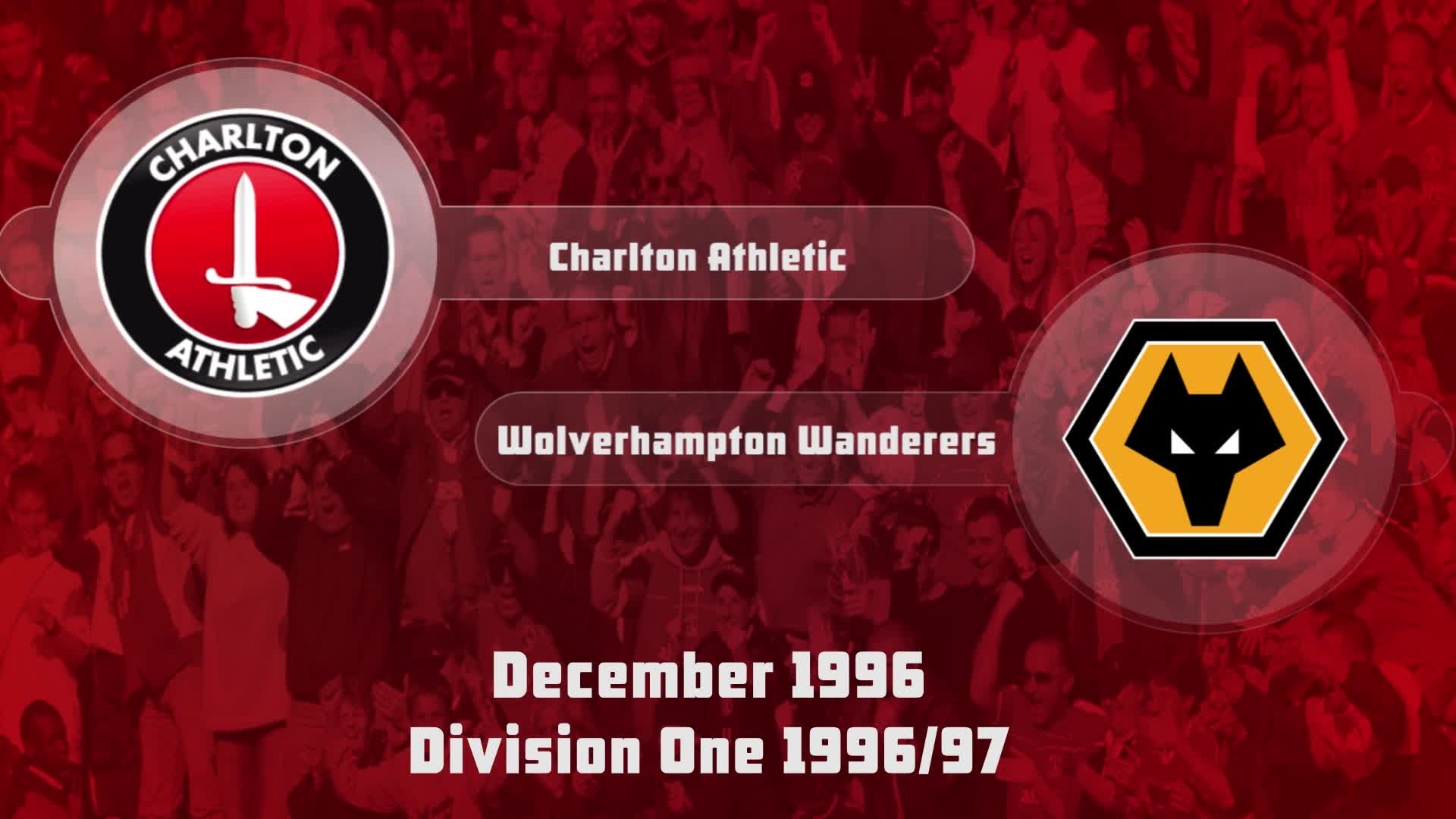 29 HIGHLIGHTS | Charlton 0 Wolves 0 (Dec 1996)