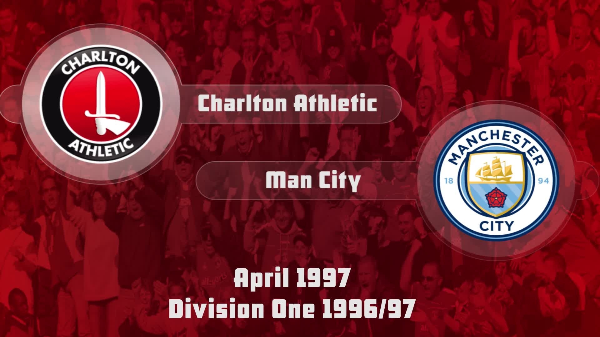 46 HIGHLIGHTS | Charlton 1 Man City 1 (April 1997)