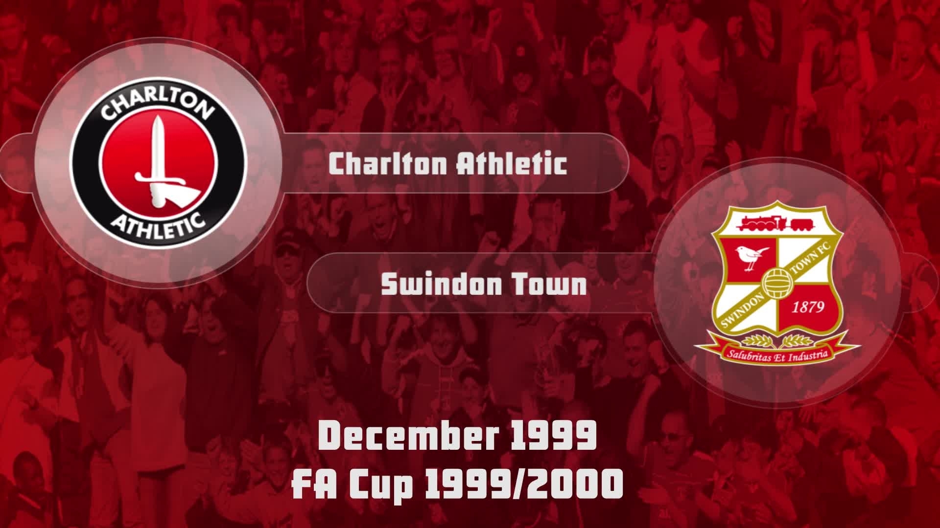 24 HIGHLIGHTS | Charlton 2 Swindon 1 (Dec 1999)