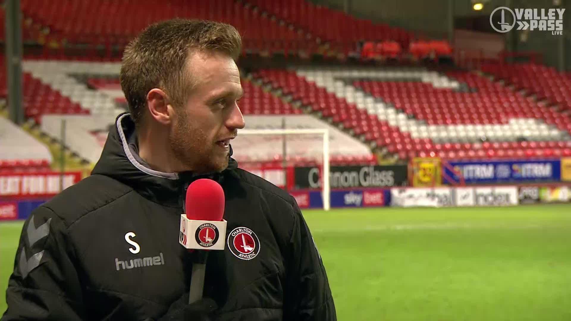 Ronnie Schwartz discusses first Charlton goal (January 2021)