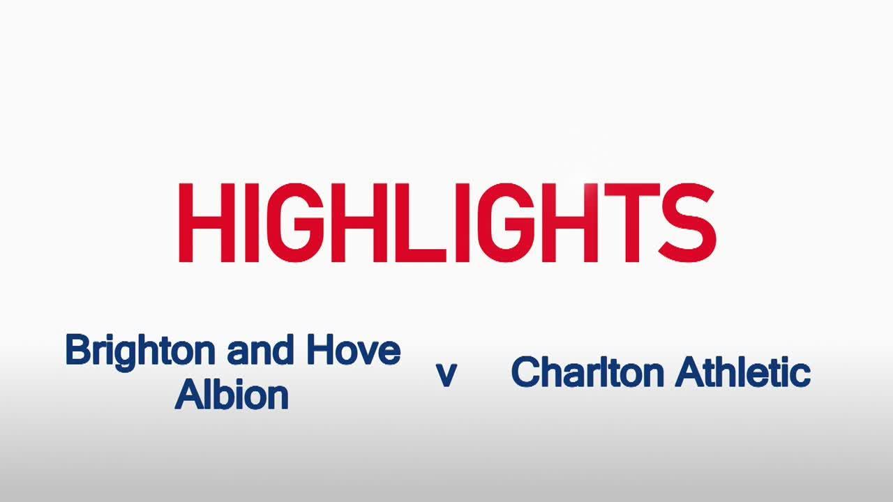 22 HIGHLIGHTS |  Brighton 3 Charlton 2 (Dec 2015)