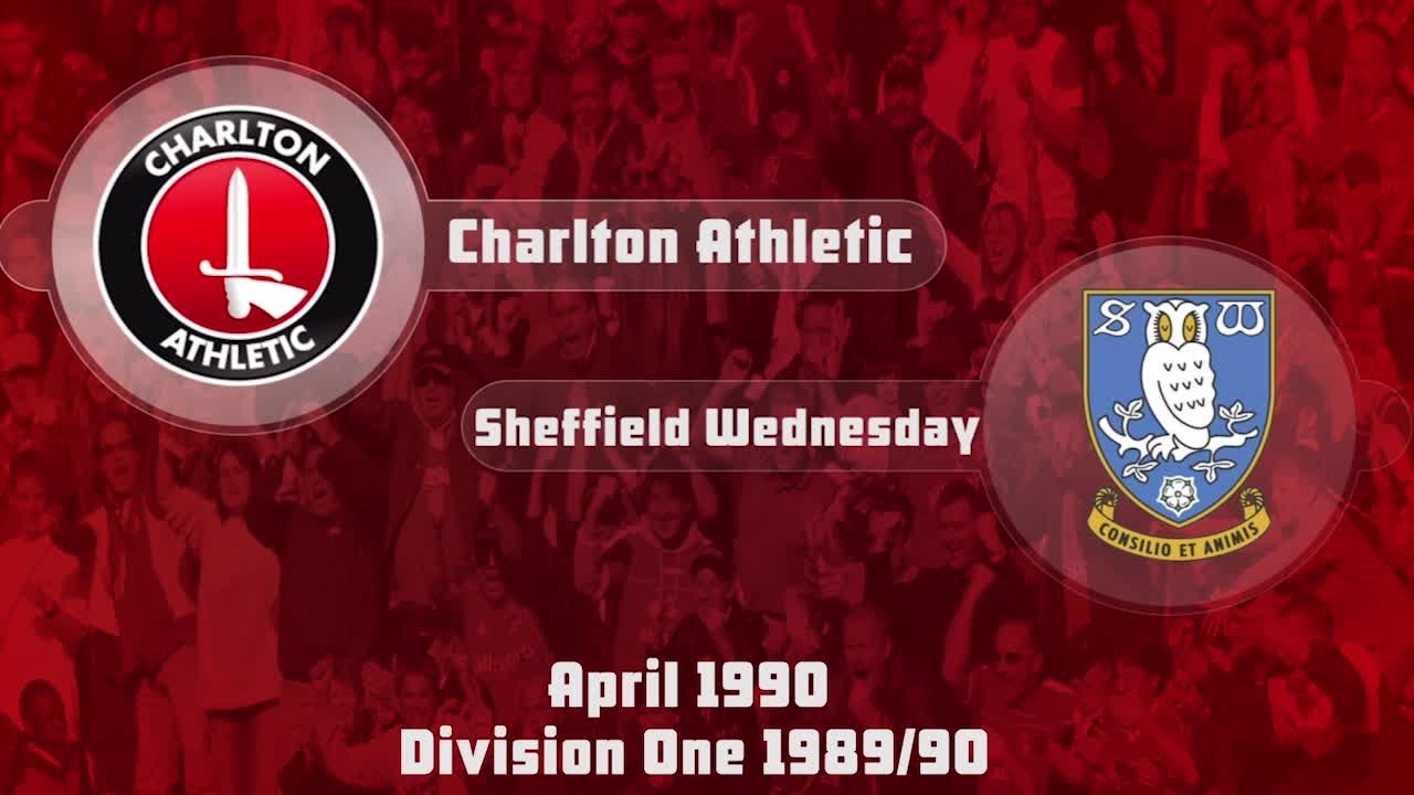 45 HIGHLIGHTS | Charlton 1 Sheffield Wednesday 2 (April 1990)