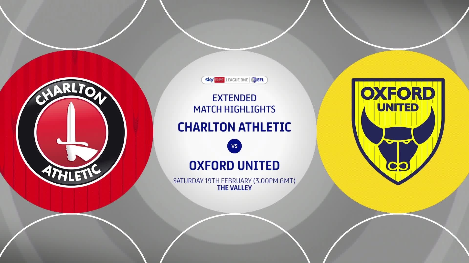 HIGHLIGHTS | Charlton 0 Oxford 4 (February 2022)