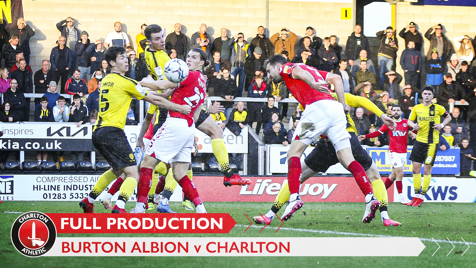 CharltonTV | Full broadcast - Burton Albion (November 2021)