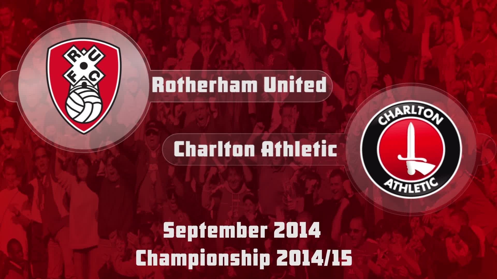 10 HIGHLIGHTS | Rotherham 1 Charlton 1 (Sept 2014)