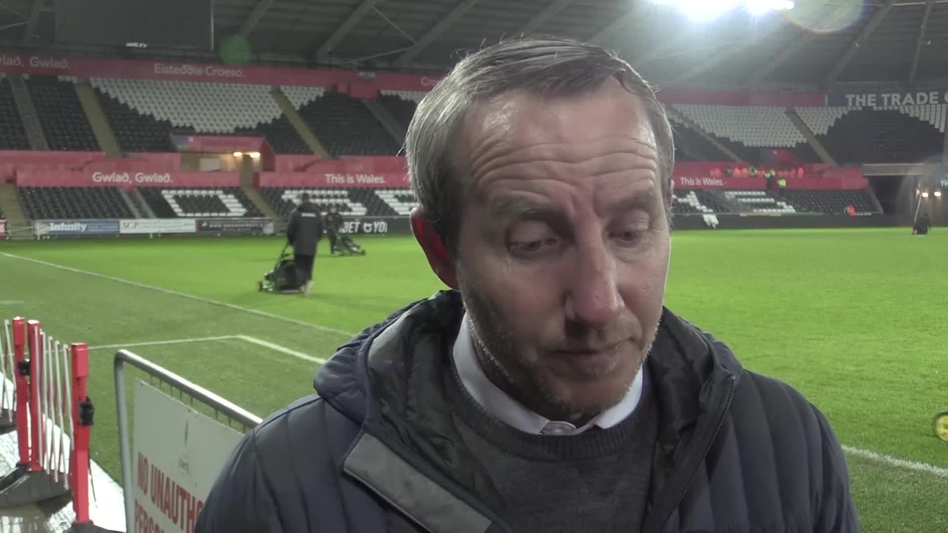 POST-MATCH | Bowyer proud of yougsters after Swansea defeat (January 2020)