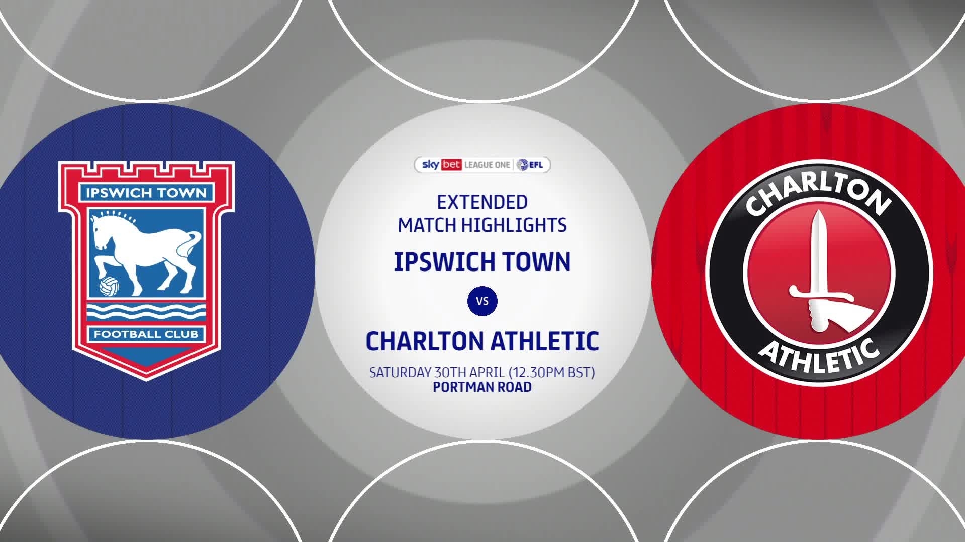 HIGHLIGHTS | Ipswich 4 Charlton 0 (April 2022)
