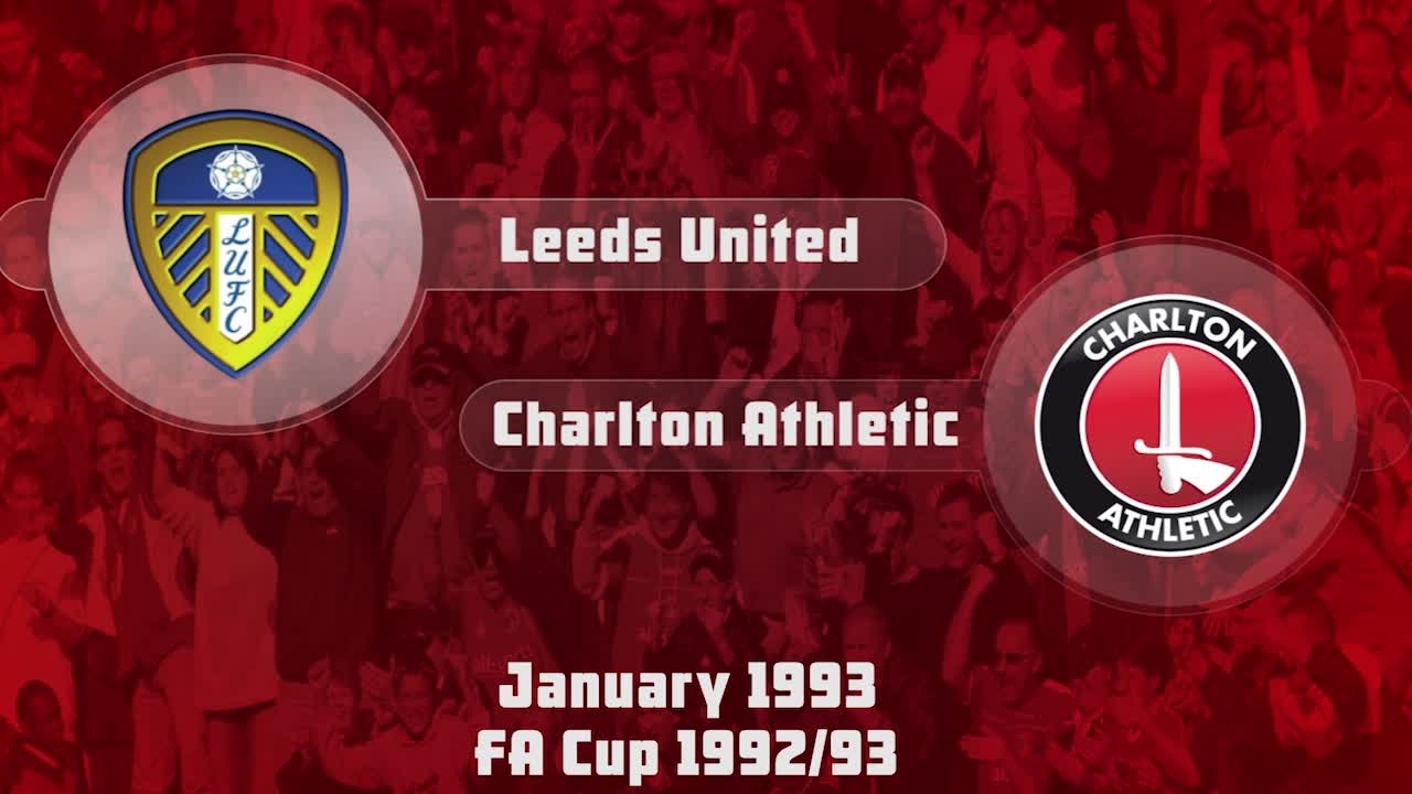 29 HIGHLIGHTS | Leeds 1 Charlton 1 (FA CUP Jan 1993)