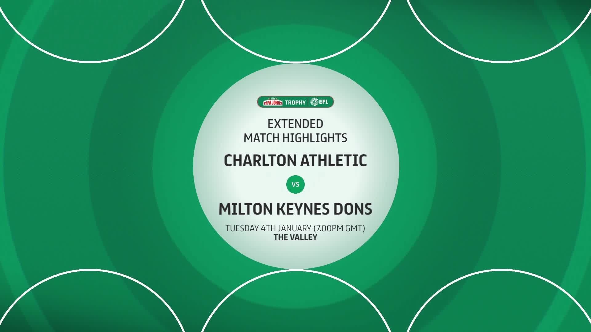 HIGHLIGHTS | Charlton 1 MK Dons 0 (January 2022)