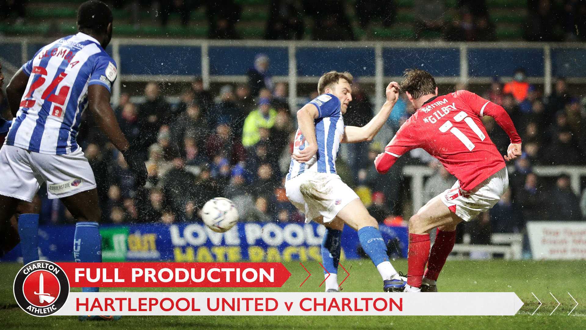 CharltonTV | Full broadcast - Hartlepool United (January 2022)