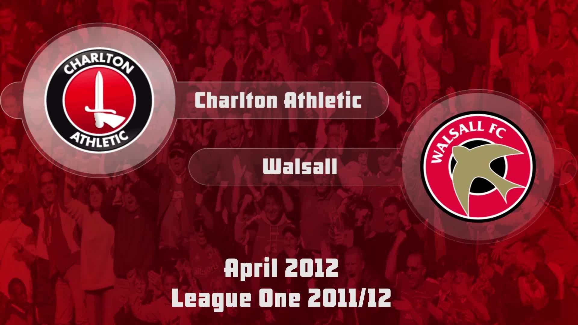 48 HIGHLIGHTS | Charlton 1 Walsall 0 (April 2012)