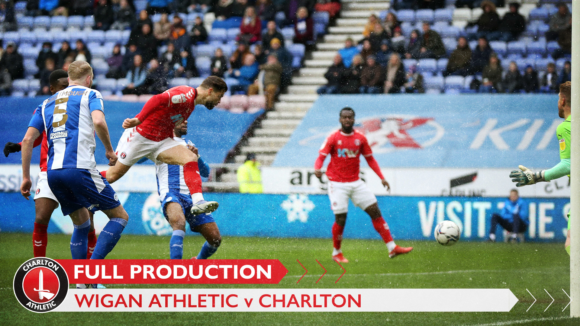 CharltonTV | Full broadcast - Wigan Athletic (February 2022)