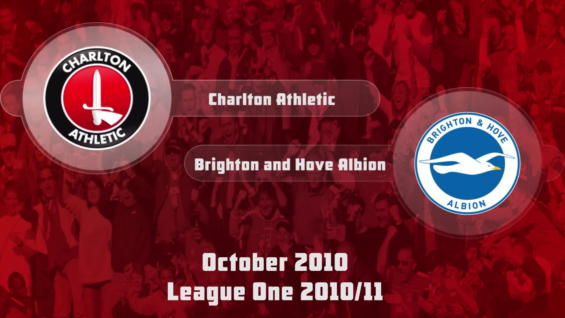 15 HIGHLIGHTS | Charlton 0 Brighton 4 (Oct 2010)