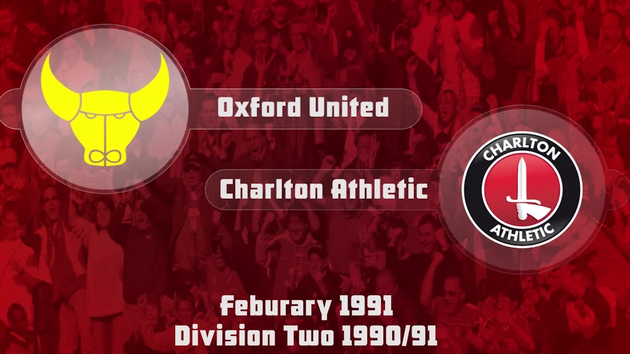 33 HIGHLIGHTS | Oxford 1 Charlton 1 (Feb 1991)