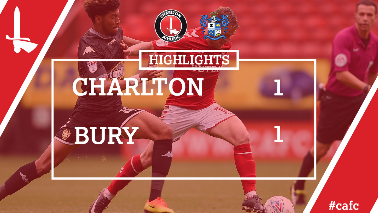 12 HIGHLIGHTS | Charlton 1 Bury 1 (Sept 2017)
