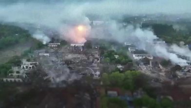 At least 26 killed by explosion at fireworks plant in central