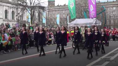 Half a million people attend St Patrick's Day parade in Dublin