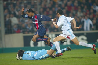 Olympique De Marseille V Paris Saint Germain 03 09 2003 Pertunjukan Ronnie Paris Saint Germain