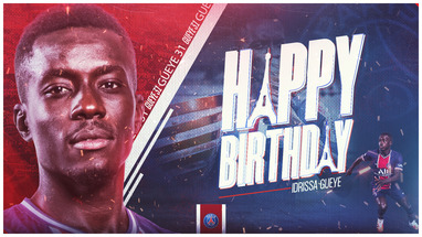 Joyeux Anniversaire Idrissa Gueye Paris Saint Germain