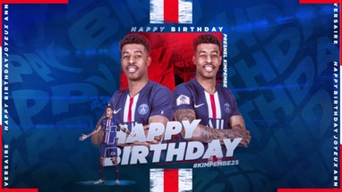 Bon Anniversaire Presnel Kimpembe Paris Saint Germain