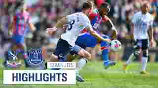 Crystal Palace 0-0 Everton | 12 Min Highlights
