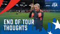 Roy reflects on a great week in USA