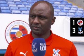 Patrick Vieira post-match interview | Reading