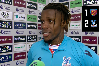 Zaha's reaction to an impressive Palace performance 