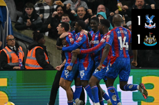 Match Action: Crystal Palace 1-1 Newcastle United 