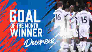 Eze reacts to winning December Goal of the Month