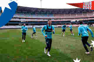 Palace train at the famous MCG