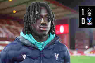 Agbinone speaks to Palace TV after Premier League debut
