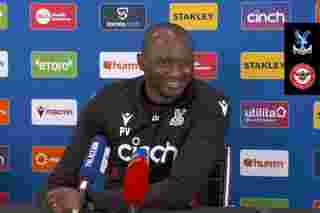 Vieira speaks ahead of Brentford game