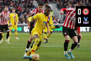 Match Action: Brentford 0-0 Crystal Palace