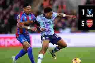 Extened Highlights: Crystal Palace 1-5 Arsenal | PalaceTV+