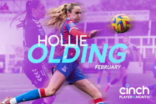 Hollie Olding wins cinch Women's Player of the Month