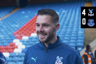 Jack Butland speaks to Palace TV after a cup clean sheet