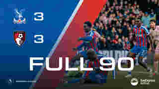 The Full 90: Crystal Palace v AFC Bournemouth Palace TV+