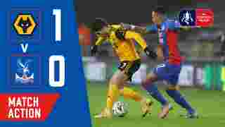 Wolves 1-0 Crystal Palace | Match Action