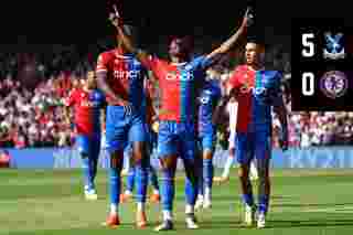 2 minute highlights: Crystal Palace 5-0 Aston Villa